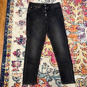 Levi’s black wedgie skinny Jean